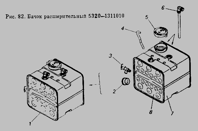 Схема Бачок розширювальний » Двигун для Загальні (см. моди)