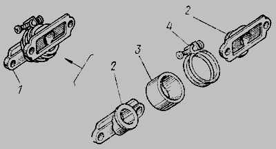 Схема Патрубок зі шлангом 740.3509279 » Управління рульове для КамАЗ-43101