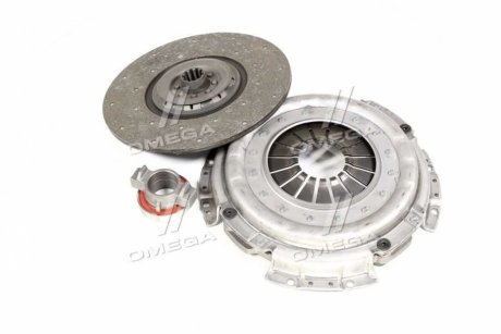 Сцепление ЗИЛ 5301,130 лепестковое в сб.(корз.лепестк.+диск вед.лепестков.+выж.муфта с закрыт.подш.) Авто Союз 88 130-1601090