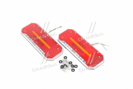 Фонарь LED задн. грузовиков,сельх.12/24V (Бегущий поворотник) (упакованы L+R, цена за шт) Tempest TP 57.21.44