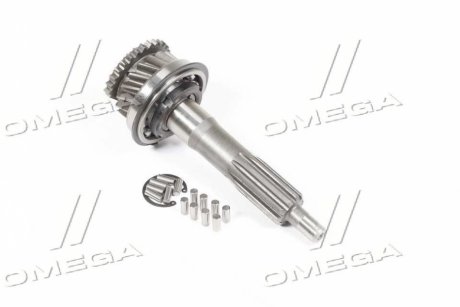 Вал первичный КПП ГАЗ 3307,53 ГАЗ (с подш. ГПЗ, г. Вологда, под стопор.кольцо, 5 наим.) Авто Союз 88 53-12-1701025