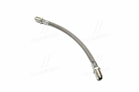 Шланг компрессора ПАЗ ВЕКТОР NEXT с ЯМЗ 5344 ЕВРО 5 (PTFE нержав.оплетка, L=530 мм., ЕВРО ОБЖИМ) Авто Союз 88 6520-3506060-16П50 (фото 1)