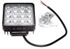 Фара LED квадратна 48W, 16 ламп, 110*164мм, 3300Lm вузький промінь 12/24V 6000K (ТМ) Jubana 453701051 (фото 1)