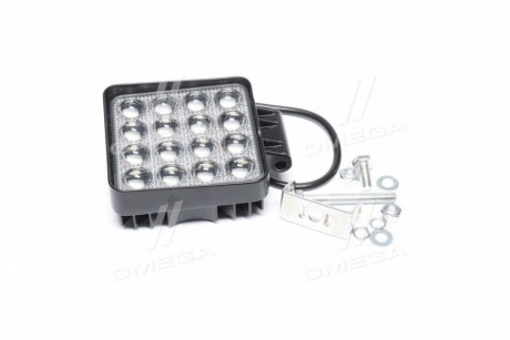 Фара LED дополнительная GOLD 5D 24V/42W, 14 диод, (квадратная), широкий луч Tempest TP 48-5D-C3 (фото 1)