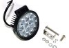 Фара LED кругла 42W, 14 ламп, 116*137,5мм, 3080Lm вузький промінь 12/24V 6000K (ТМ) Jubana 453701049 (фото 1)