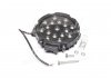 Фара LED кругл. 51W (17*3W) 202*160*65мм, широкий луч 12/24V 6000К Руслан комплект ФР-135 (фото 1)