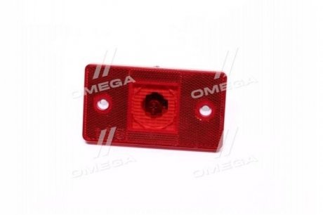 Фонарь габаритный задний со световозвращ., красный, 24В, 124х69х52 (Руслан-Комплект) Руслан комплект ФГС-115