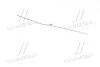 Трубка тормозная ГАЗ 3302,2705 (медь) (задн.разводка правая) L=885, М10х1,25 <> ДК 3302-3506040-01 (фото 3)