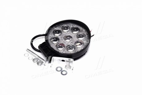 Фара LED додаткова GOLD 5D 24V/27W, 9 діод, (кругла) широкий промінь Tempest TP 27-5D-C3 (фото 1)