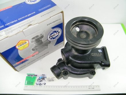 Насос водяной КАМАЗ 43114, 54115, 65111, 65115 ЕВРО-0 -1 (дв. 740,10, 740.11-240, 740.13-260) шкив 125мм Пекар 740.13-1307010 (фото 1)