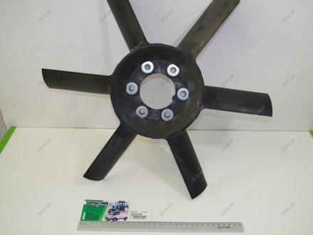 Вентилятор системи охолодження Д 243,245 пластиковий 6 лопат. (Руслан-Комплект) Руслан комплект 245-1308010-А