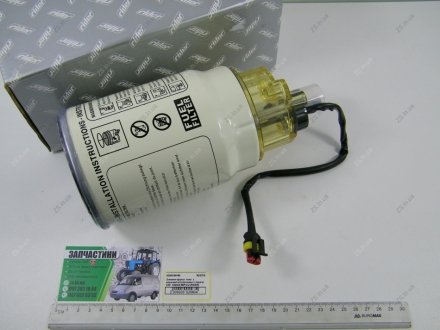 Фильтр топливный с крышкой-отстойником с подогревом DAF, КАМАЗ ЕВРО.-2 Rider RD270S (фото 1)