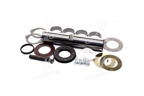 Шкворень в комплекте КАМАЗ ЕВРО Р1 (45.1) (к-кт на одну сторону) <> ДК 53205-3000100-01 (фото 1)