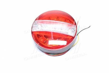 Ліхтар задній круглий LED білий без світла заднього ходу 24v Tempest TP 56-12-70 (фото 1)