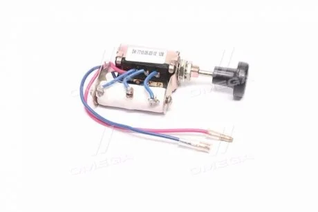 Перемикач обігрівача салону Богдан, Еталон з резистором 12V <> ДК DK-7710.06.03-12