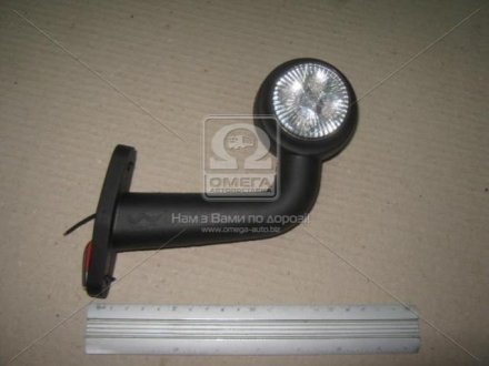 Ліхтар повного габарита LED лівий, ріжок вигнутий, 24В (Руслан-Комплект)) Руслан комплект Ф-3.2Л