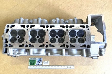 Головка блока ГАЗЕЛЬ дв.405,406,409 в сборе с клапанами (3-х опорная) / ТРЕХОПОРНАЯ <> ДК 406.3906562