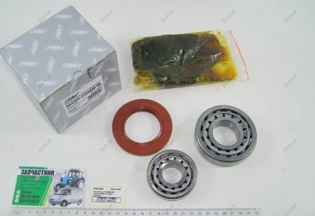 Р/к ступицы ГАЗ 3302,2217 колеса передн. Газель,Соболь (2подш. внутренний/ наружный+манжета+смазка)/подшипники ступицы Rider 3302-3103800