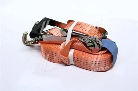 Стяжка вантажу, 5t. 50mm.x12m.(0.5+11.5) прогум. ручка <> ДК DK-3911