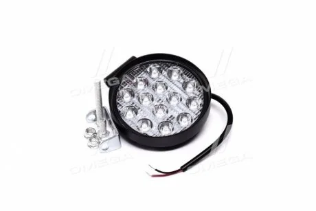 Фара LED круглая 42W, 14 ламп, 116*137,5мм СТАНДАРТ <> ДК DK B2-42W-STD