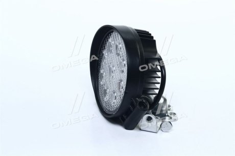 Фара LED круглая 27W, 9 ламп, 110*128мм, узкий луч <> ДК DK B2-27W-A SL (фото 1)