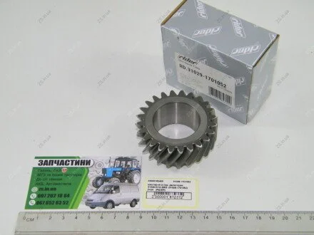 Шестерня 2-пер. валу пром. ГАЗЕЛЬ, СОБОЛЬ, ВОЛГА Rider 31029-1701052