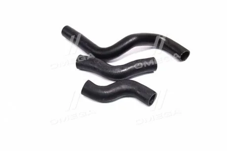 Патрубок радиатора DAEWOO LANOS 1,5 (компл. 3шт.) <> ДК DK-1501