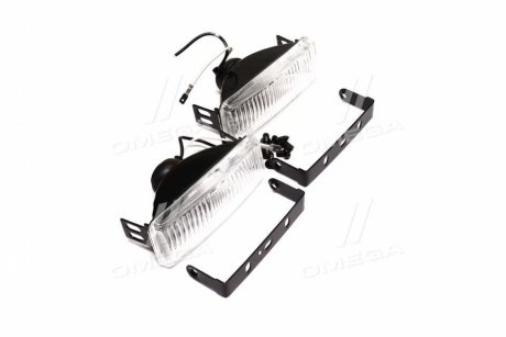 Фары дополнительные белые, H3/12V/55W,128*45mm <> ДК DK-W010