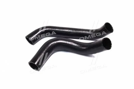 Патрубок радиатора ГАЗ 3307 (компл. 2 шт.) <> ДК DK-1330