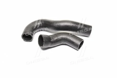 Патрубок радиатора ГАЗ 3309 (компл. 2 шт.) <> ДК DK-1411