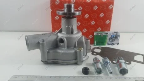 Насос водяной 4216 (дв.4216) ГАЗЕЛЬ, БИЗНЕС, УАЗ ИНЖЕКТОР шт.8/18 20/18 Газель NEXT,Бизнес дв.4216,Evotech 2,7 Euro-3,4 (с компл. штуцеров, универсальный) <> ДК 4216-1307010-10
