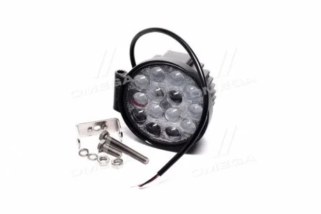 Фара LED кругла 42W, 14 ламп, 5D <> ДК DK.425D-R
