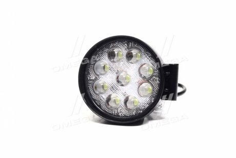 Фара LED круглая 27W, 9 ламп, 5D <> ДК DK.275D-R