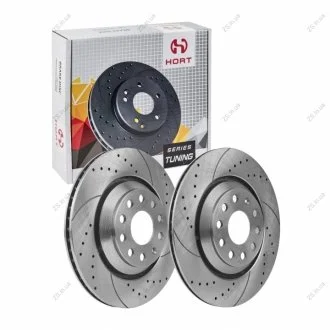 Диск тормозной задний вентилируемый Tuning (1шт) (мин 2 шт) (HORT) Hort HD8520