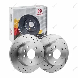 Диск тормозной задний правый Tuning (1шт.) (HORT) Hort HD8529R