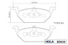 Колодка гальмівна передня (4 шт.).) (FDB1094) Hola BD839 (фото 4)