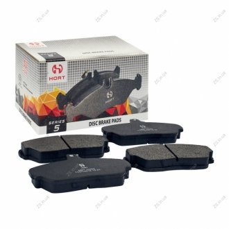 Колодка гальмівна передня (4 шт.).) (HORT) Hort HBP10302