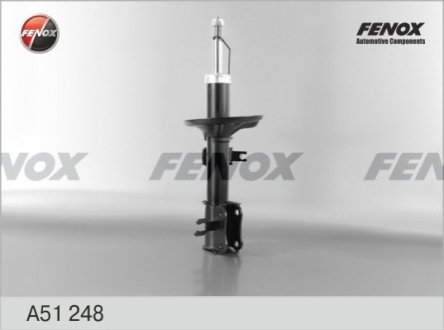 Амортизатор передний (стойка левая) (газ) Fenox A51248