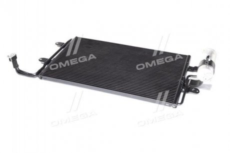 Конденсатор кондиціонера SKODA OCTAVIA 97-, GOLF IV (з осушувачем) Tempest TP.1594310