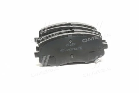 Колодка торм. диск. STANDARD KIA PICANTO 04-, HYUNDAI i10 передн. Rider RD.24275STD