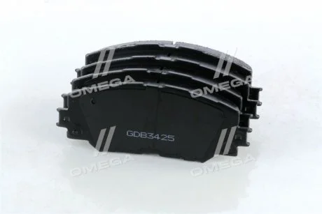 Колодка гальм. диск. STANDARD TOYOTA AURIS/COROLLA/RAV 4 передня. Rider RD.24336STD