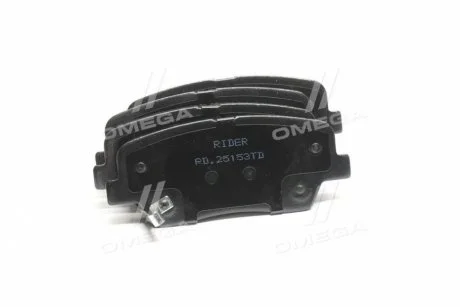 Колодка гальм. диск. STANDARD HYUNDAI SANTA FE 09- задн. Rider RD.25153STD