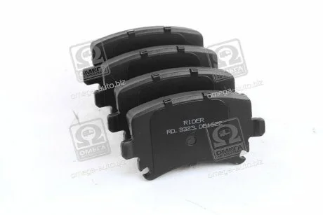 Колодка гальм. диск. VW PASSAT, CADDY, OCTAVIA 05- задн. Rider RD.3323.DB1622