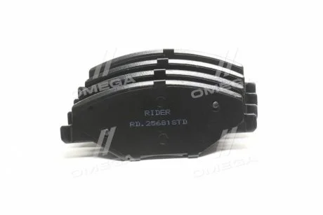 Колодка гальм. диск. STANDARD SKODA FABIA 07-14 передня. Rider RD.25681STD