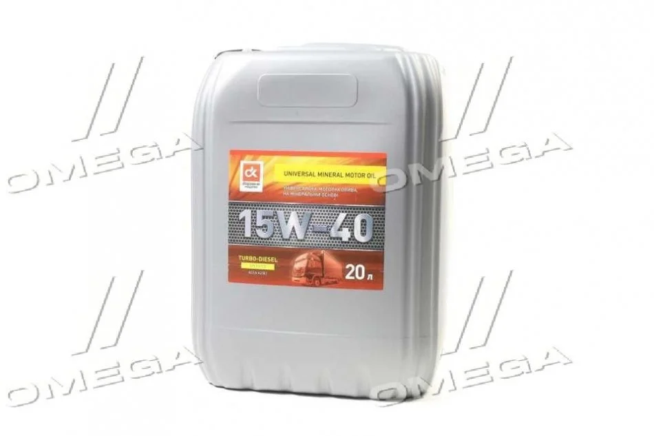 Масло моторн. <> 15W-40 TURBO-DIESEL SG/CD (Канистра 20л) ДК 41071001567 (фото 1)