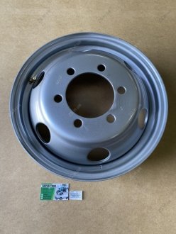 Колісний диск 16H2х5,5J ГАЗ 3302, IVECO (круглі відп.) Газель /сірий <> ДК 3302-3101015-05 (фото 1)