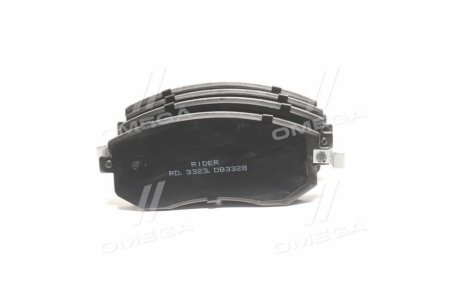 Колодка гальм. диск. SUBARU FORESTER 03 - передня. Rider RD.3323.DB3328