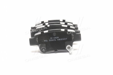Колодка торм. диск. TOYOTA AVENSIS 03-08 задн. Rider RD.3323.DB3337