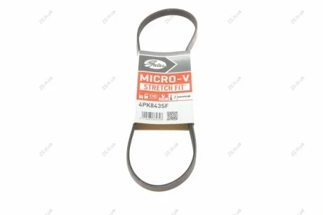 Поліклінові ремені Micro-V StretchFit Gates 4PK843SF