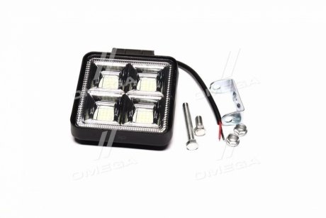 Фара LED квадратна 64W, 10-30V вузький промінь <> ДК DK.4SQ.0111